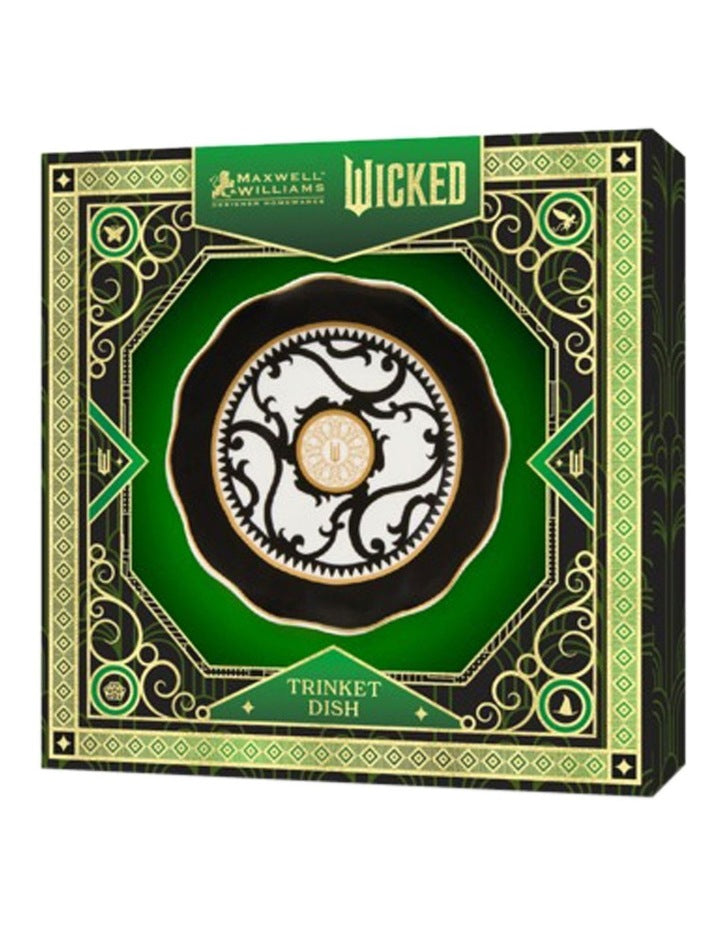 Wicked Magical Trinket Dish 12.5cm Welcome To Oz Gift Boxed in Black
