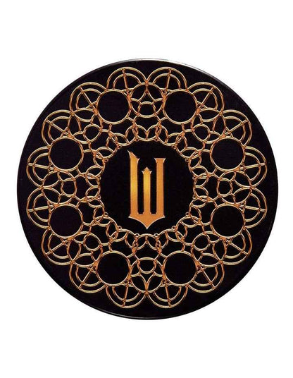 Wicked Magical Ceramic Coaster 10cm Set of 4 Welcome To Oz Gift Boxed in Black