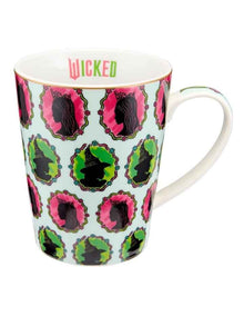 Wicked Magical Conical Mug 450ml Elphaba & Glinda Icons Gift Boxed in Pink/Green