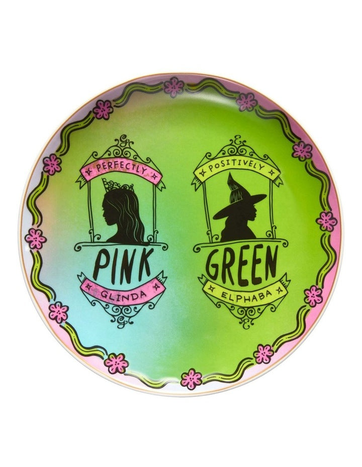 Wicked Magical Coupe Side Plate 19cm Positively Perfect Gift Boxed in Pink