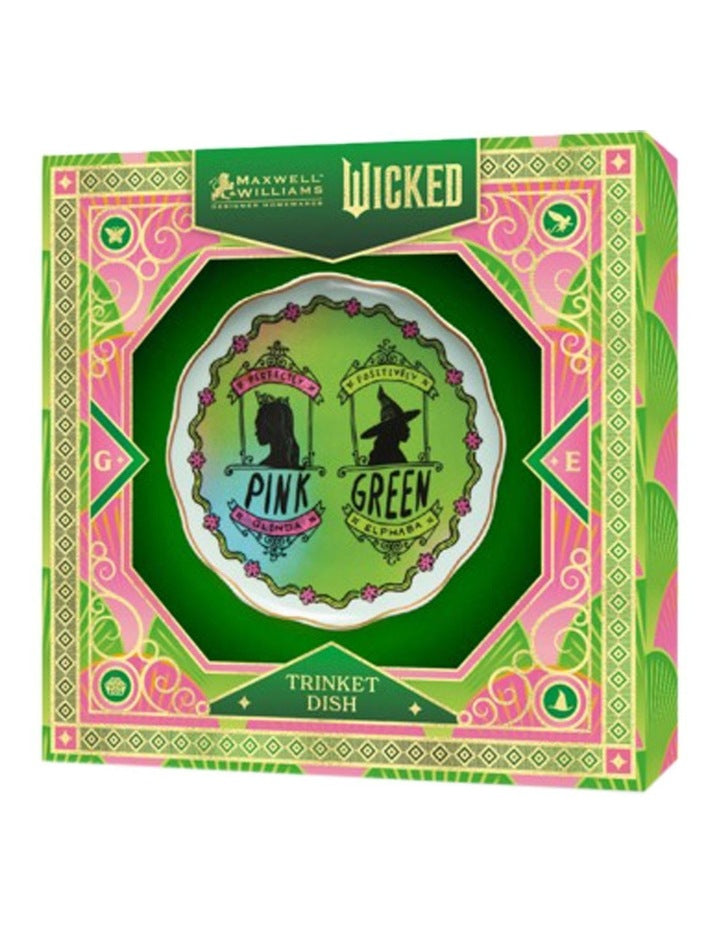 Wicked Magical Trinket Dish 12.5cm Positively Perfect Gift Boxed in Pink