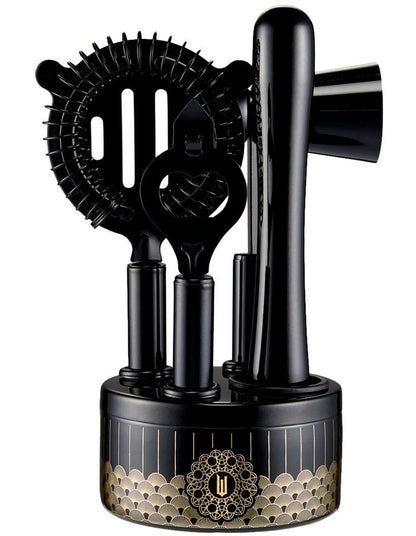 Wicked Wizard's Palace Bar Tool Set 5 Piece Gift Boxed in Black