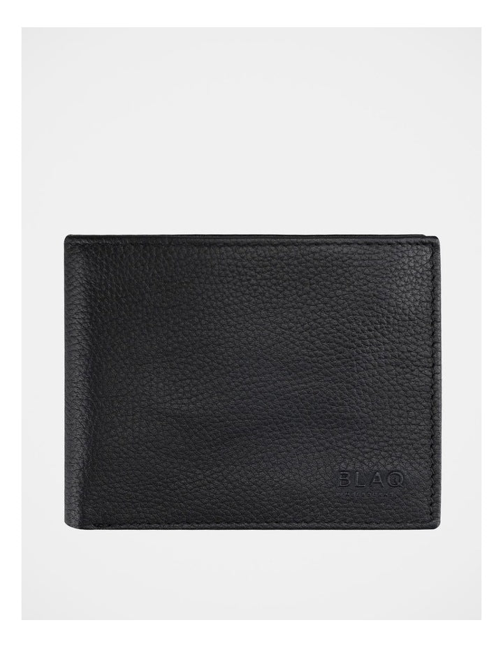 Pebble Bi-Fold Wallet Black
