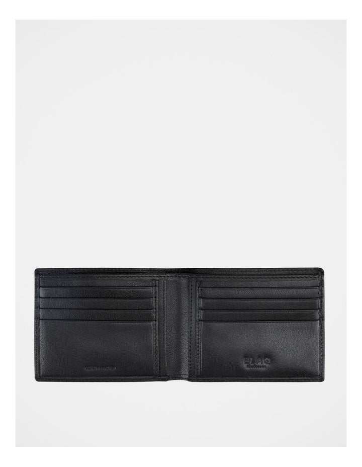 Pebble Bi-Fold Wallet Black