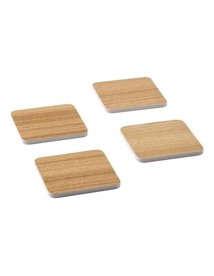 Mikkie Coasters 4 Pack in Soft White