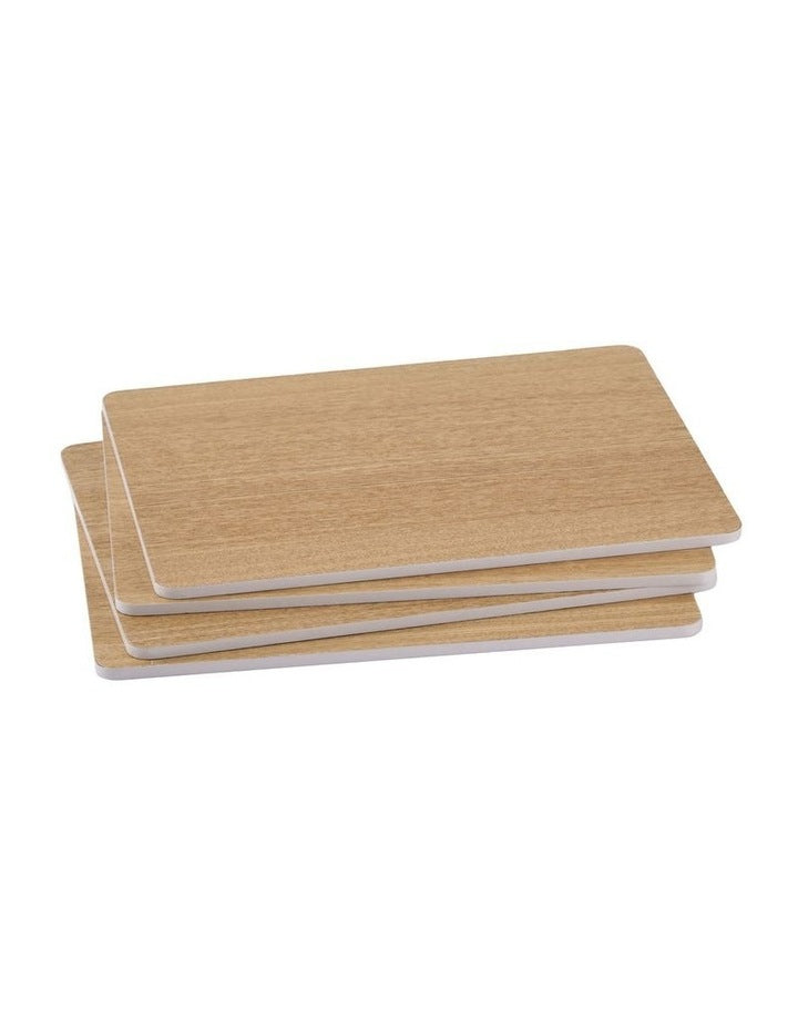 Mikkie Placemats 4 Pack in Soft White