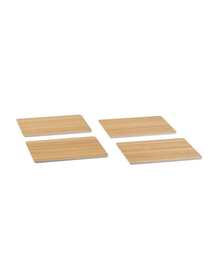 Mikkie Placemats 4 Pack in Soft White