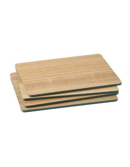 Mikkie 4 Pack Placemats in Green