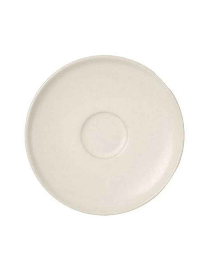 Mikkie Espresso Cup And Saucer in Soft White