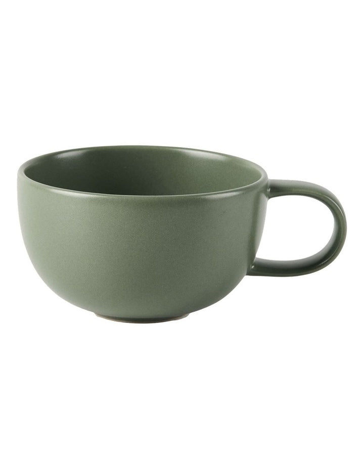 Mikkie Tea Cup And Saucer in Green