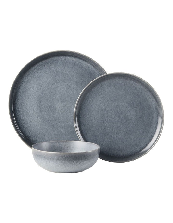 Bobbie Dinner Set 12pce in Slate