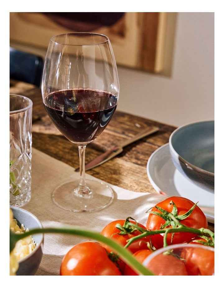 Frankie Red Wine Glass Set 6 Piece in Clear