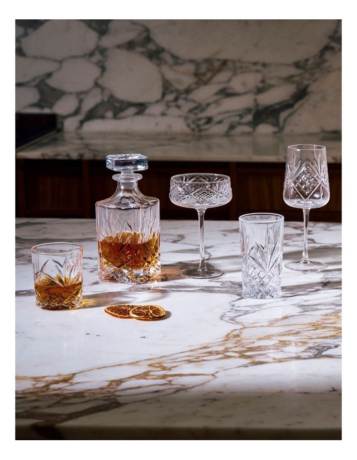Jonnie 4 Piece Tumbler Set in Traditional Clear