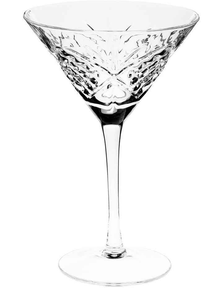 Jonnie Martini Glass Set Of 4 in Traditional Clear