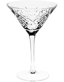 Jonnie Martini Glass Set Of 4 in Traditional Clear
