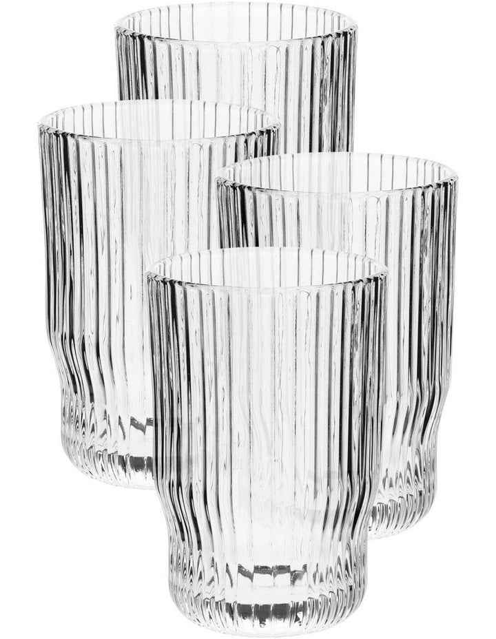Rubie Tumbler Set Of 4 in Clear