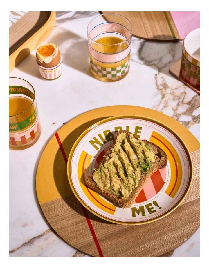Sunnie Round Placemats 4 Pack in Half Dipped