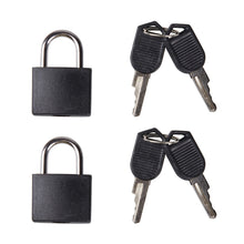 2 Key Travel Locks - Black