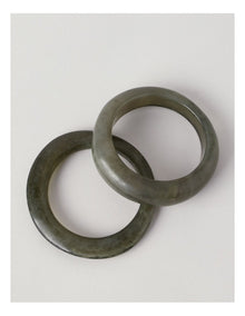 Statement Bangle 2Pk Bangle in Green