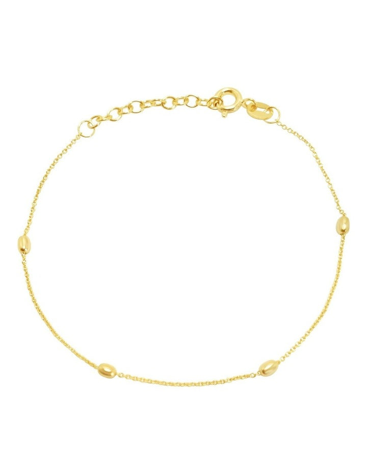 Dainty Chain Bracelet in Gold