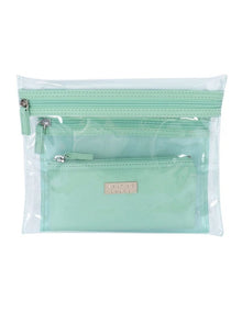 Jenna Trio Purse in Mint