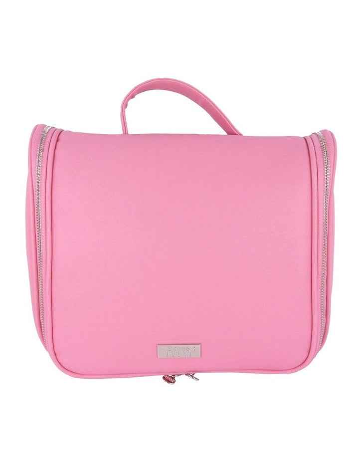 Premium Travel Bag with Hook in Peony Pink