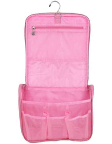 Premium Travel Bag with Hook in Peony Pink