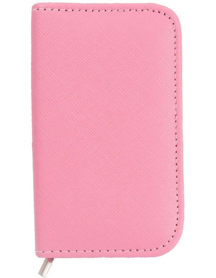 Pastel Zipper Manicure Set in Pink