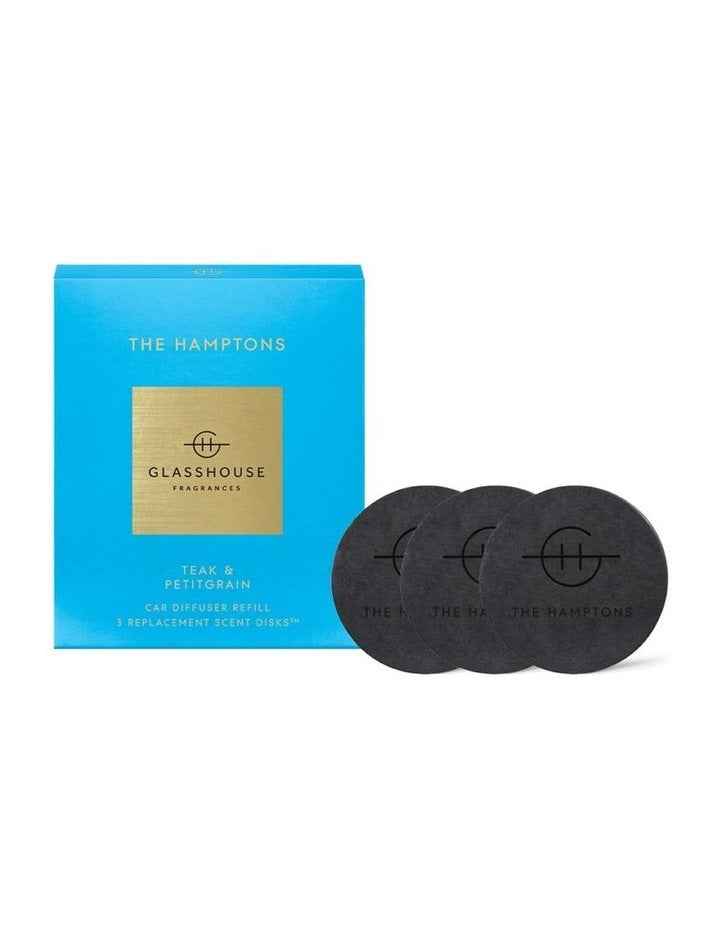 The Hamptons Car Diffuser 3 Replacement Scent Disks