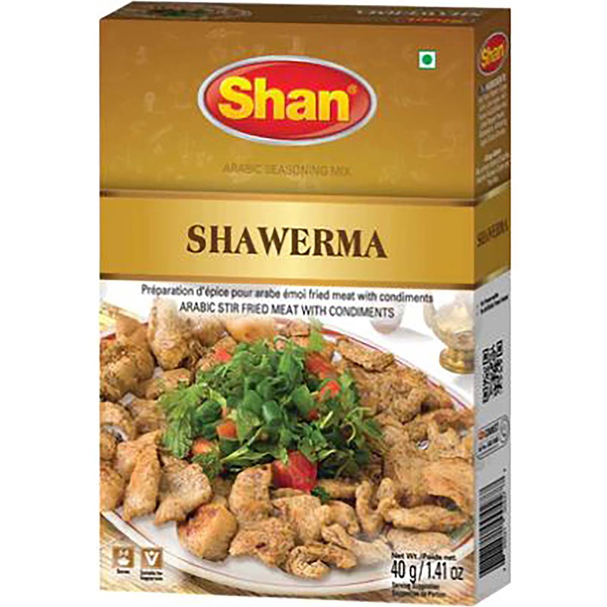 Shan Arabic Seasoning Mix Shawerma 40g