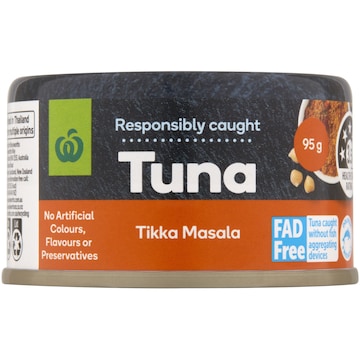 Woolworths Tuna Tikka Masala 95g