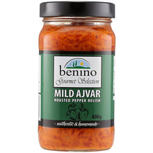 Benino Mild Ajvar Roasted Pepper Relish 490g