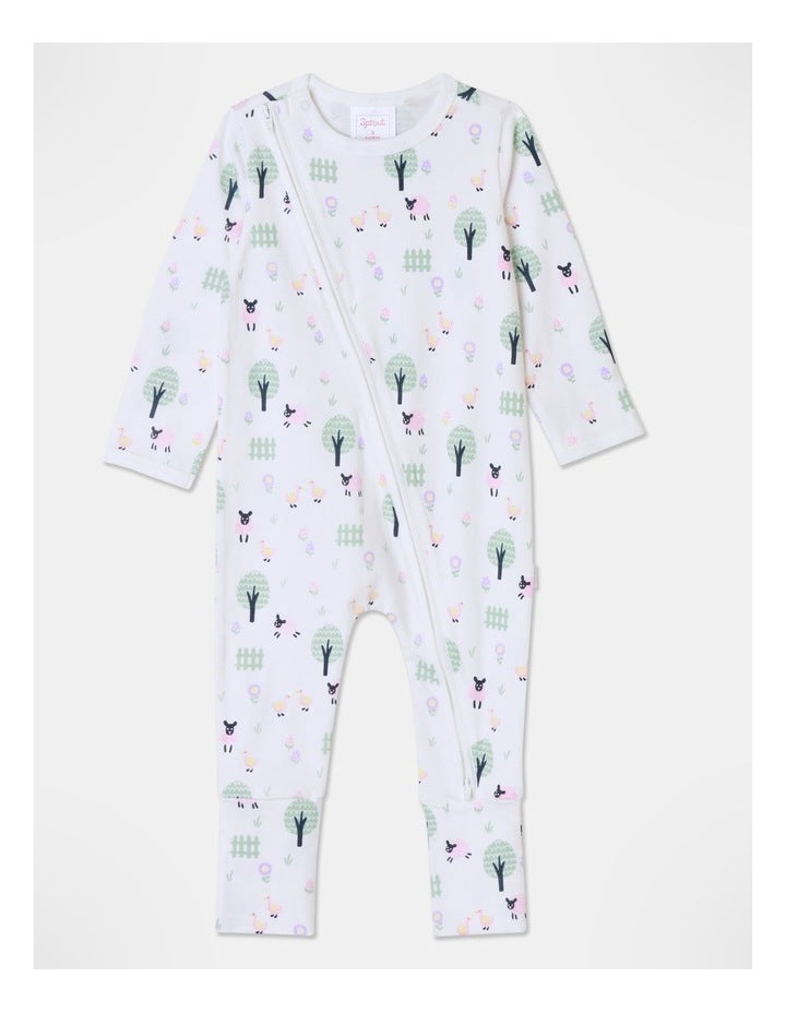 Essential Farm Coverall in White
