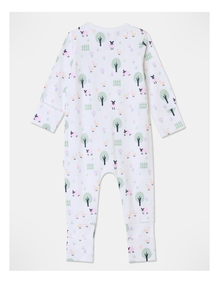 Essential Farm Coverall in White