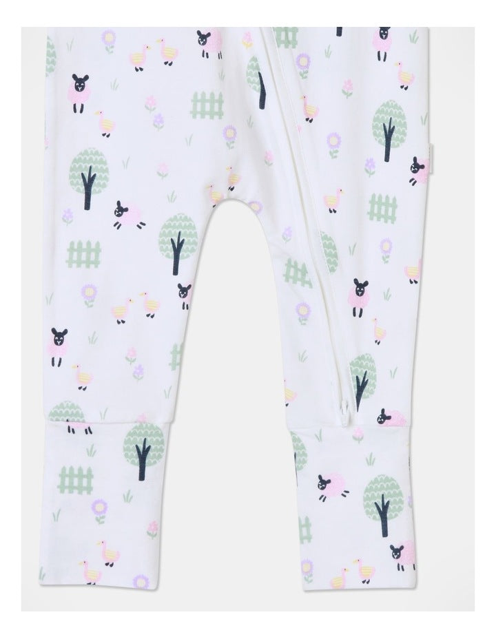 Essential Farm Coverall in White