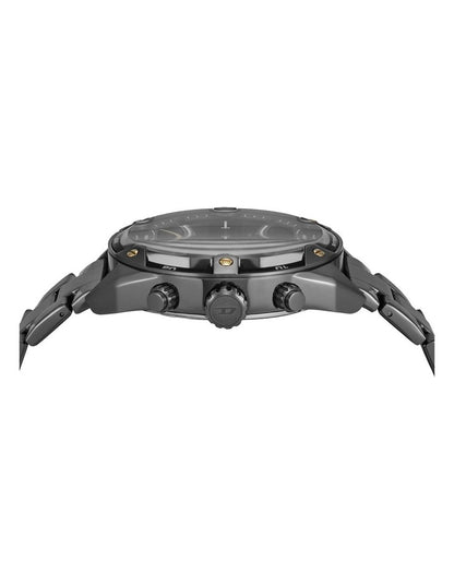 DZ4669 Spiked Chronograph Watch in Grey