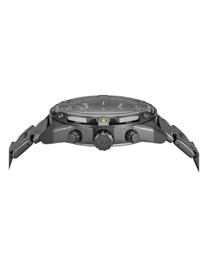 DZ4669 Spiked Chronograph Watch in Grey