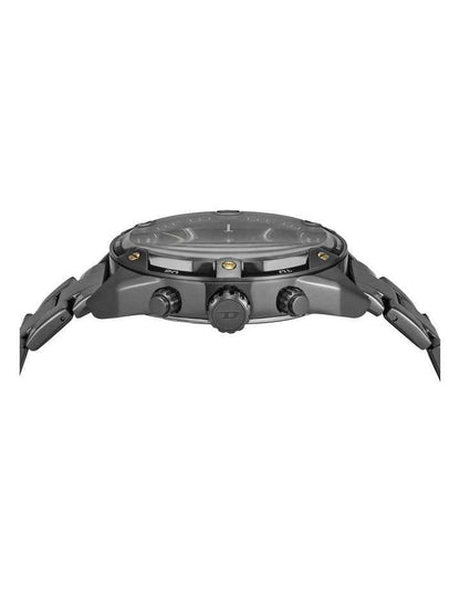 DZ4669 Spiked Chronograph Watch in Grey