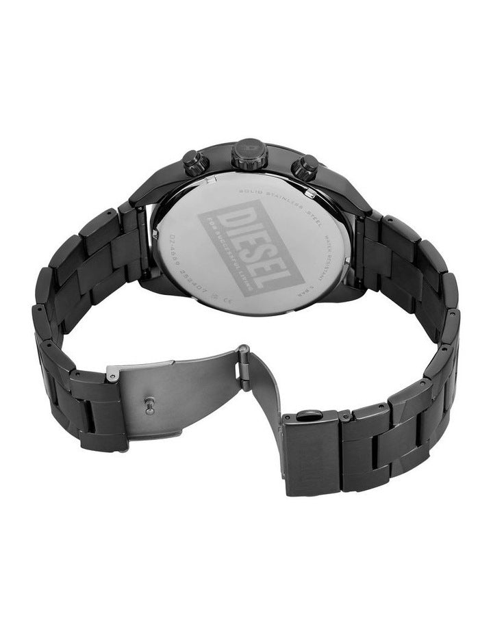 DZ4669 Spiked Chronograph Watch in Grey