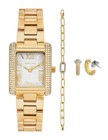 Michael Kors MK4837SET Emery Analogue Watch in Gold