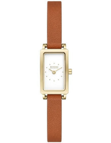 Skagen SKW3149 Hagen Micro Analogue Watch in Brown