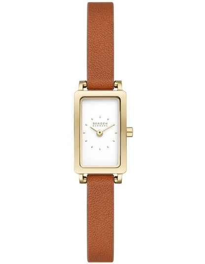 Skagen SKW3149 Hagen Micro Analogue Watch in Brown