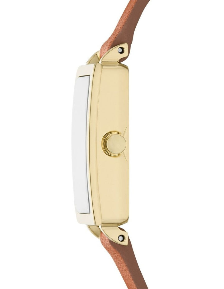 Skagen SKW3149 Hagen Micro Analogue Watch in Brown