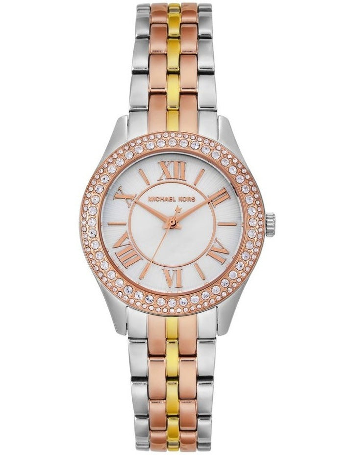 Michael Kors Harlowe Analogue Watch MK4846 in Silver