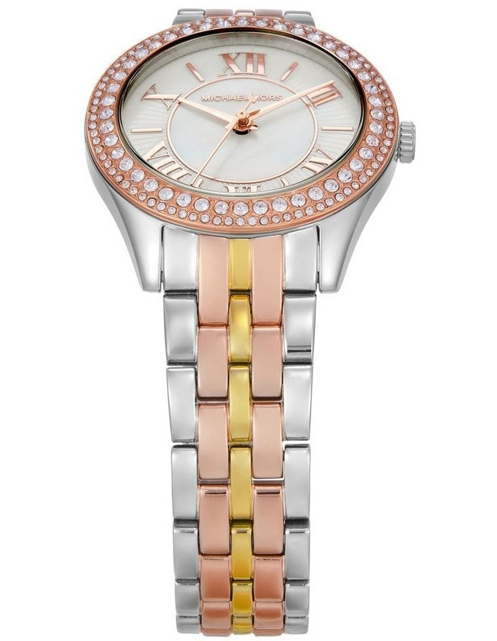 Michael Kors Harlowe Analogue Watch MK4846 in Silver