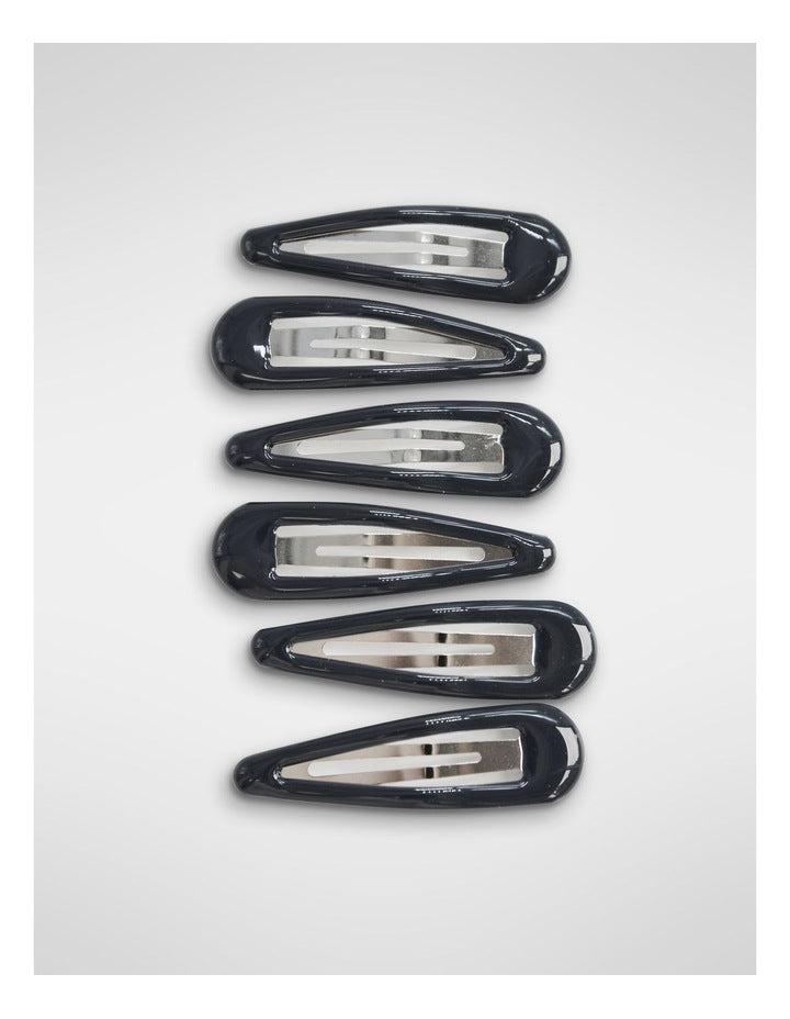 Snapclips 6 Pack in Navy