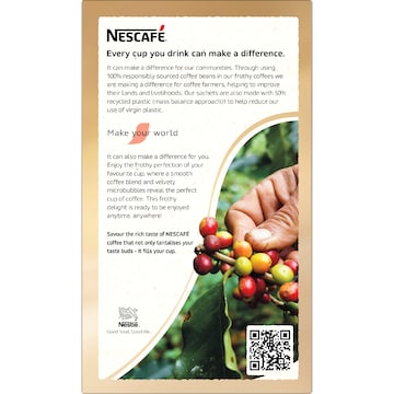 Nescafe Cappuccino Coffee Sachets 10 pack