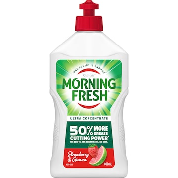 Morning Fresh Dishwashing Liquid Strawberry & Guava 400mL