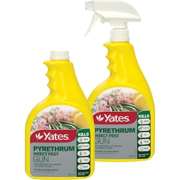Yates Pyrethrum Insect Control Spray Bottle & Refill 750mL x 2 pack