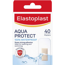 Elastoplast Aqua Protect Waterproof Plasters For Wound Protection 40 Pack